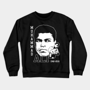 Sports Boxing Champion Legend Honorable Tribute Gift For Boxing Fans Crewneck Sweatshirt